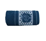Ręczniki - Ręcznik Dotti 70x130 granatowy 420 g/m2 frotte Greno - miniaturka - grafika 1