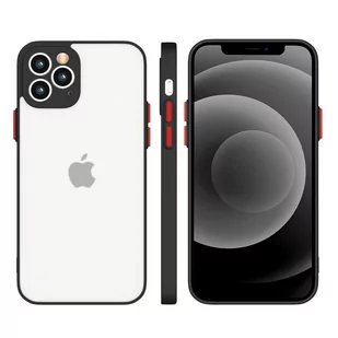 Hurtel Milky Case silikonowe elastyczne półprzezroczyste etui do Xiaomi Redmi 10X 4G / Xiaomi Redmi Note 9 czarny - Etui i futerały do telefonów - miniaturka - grafika 1