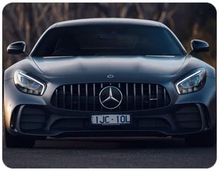 PODKŁADKA POD MYSZKĘ MERCEDES AMG Z IMIENIEM 23x19CM DO LAPTOPA - Podkładki pod mysz - miniaturka - grafika 1