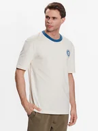 Koszulki męskie - Outhorn T-Shirt TTSHM459 Écru Regular Fit - miniaturka - grafika 1