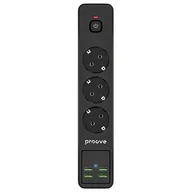 Listwy zasilające - Listwa zasilająca PROOVE Power Socket P-03 (2 m) Czarny - miniaturka - grafika 1