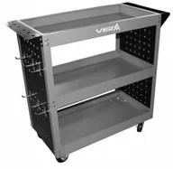 Wózki magazynowe - VISTA 3-SHELF MOBILE TOOL TROLLEY - miniaturka - grafika 1