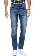 Spodnie męskie - Spodnie Męskie Mustang Tramper Tapered Denim Blue 1004457 5000 313-W36 L30 - miniaturka - grafika 1