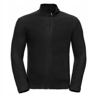 Bluzy męskie - Mikropolar męski rozpinany Czarny r. 2XL - miniaturka - grafika 1