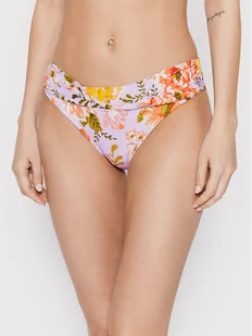 Seafolly Dół od bikini Paradise Garden 44320-960 Fioletowy - Stroje kąpielowe - miniaturka - grafika 1