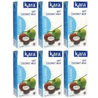 Produkty wegańskie i wegetariańskie - Kara Mleczko kokosowe 16-19% UHT Zestaw 6 x 1 l - miniaturka - grafika 1