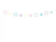 Urodziny dziecka - PartyDeco Girlanda "Jednorożec Gwiazdki", 140 cm GL4 - miniaturka - grafika 1