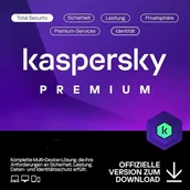 Programy antywirusowe - Kaspersky Lab Kaspersky Premium - 5 Geräte - 2 Jahre - ESD KL1047GDEDS - miniaturka - grafika 1