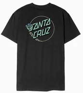 Koszulki męskie - t-shirt SANTA CRUZ WINKOWSKI UFO DOT T-SHIRT BLACK - miniaturka - grafika 1