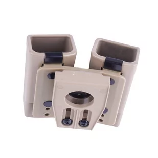 ESP - Ładownica na dwa magazynki 9 mm / .40 - Montaż do pasa UBC-03 - Khaki - MH-MH-34 KH - Odzież taktyczna i umundurowanie - miniaturka - grafika 3