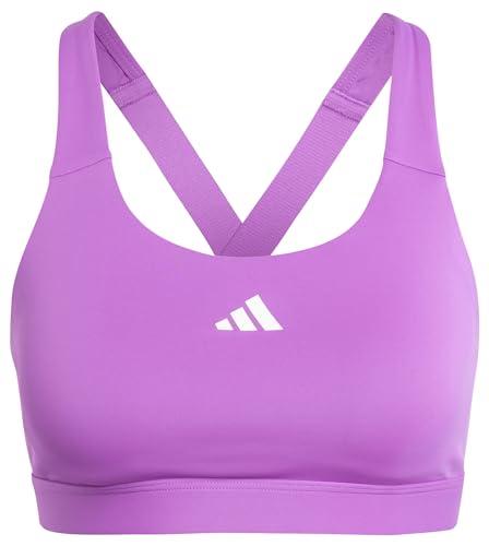 adidas Damski biustonosz treningowy TLRDREACT z wysokim wsparciem, XS A-B