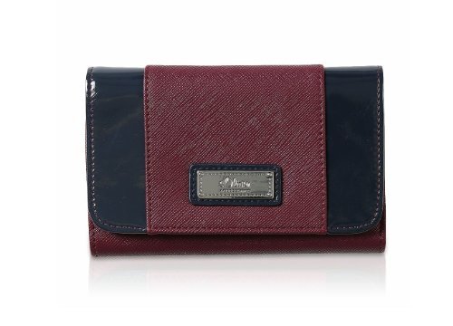 s.Oliver (Bags) damskie portmonetki, patent Mix 16 x 10 x 3 cm, czerwony - czerwony 4914-16x10x3 cm (B x H x T)