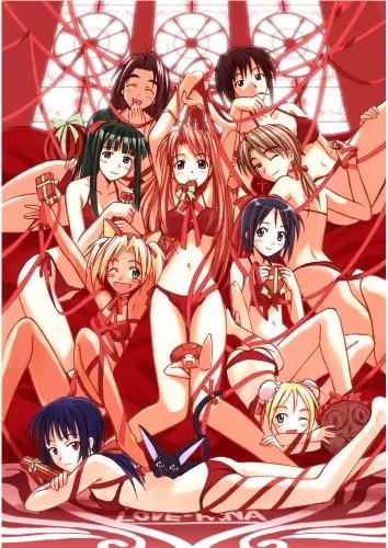 Plakat Anime Manga Love Hina loh_008 A3 (custom)