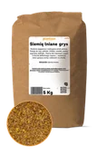 Bakalie - Siemię lniane grys 5kg - miniaturka - grafika 1