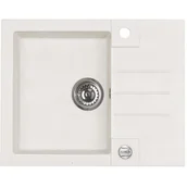 Zlewozmywaki z baterią - Alveus Zlewozmywak Rock 30 1213011TK kol Biały + bateria Tonia - miniaturka - grafika 1