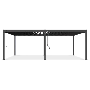 Pergola tarasowa 3.6x7.2 DELUXE Anthracite - Gutroof - Kratki i pergole - miniaturka - grafika 1