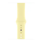 Akcesoria do smartwatchy - Apple Pasek sportowy w kolorze łagodnej żółci do koperty 38mm / 40mm / 41mm / 42mm - rozmiar S/M/L - miniaturka - grafika 1