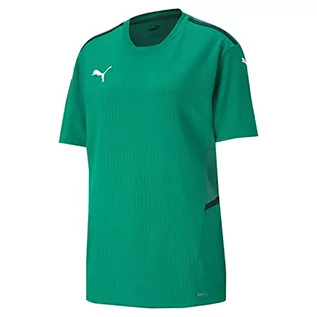 Koszulki męskie - PUMA Puma Męska koszulka piłkarska Team CUP Jersey Pepper Green, S 704386 - grafika 1