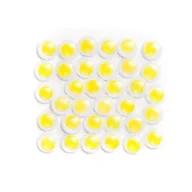 Zabawki kreatywne - DP Craft Samoprzylepne ruchome oczka 8 mm żółte KSOC-025 - miniaturka - grafika 1