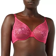 Biustonosze - Gossard Glossies Lace 13001 damski biustonosz z fiszbinami z fiszbinami, Gorący róż, 80A - miniaturka - grafika 1