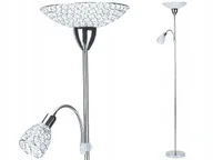 Lampy stojące - Lampa podłogowa Sonata 2 chrom kryształki - miniaturka - grafika 1