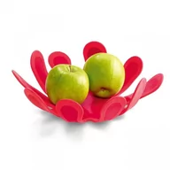 Miski i półmiski - Philippi Misa-kwiat Flower, czerwona, 31 cm - miniaturka - grafika 1