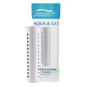 Wkłady filtrujące - Aqualogis Wkład Do Butelki Filtrującej - Biały - miniaturka - grafika 1