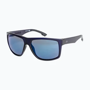 Okulary przeciwsłoneczne męskie Quiksilver Transmission navy flash blue - Okulary przeciwsłoneczne - miniaturka - grafika 1