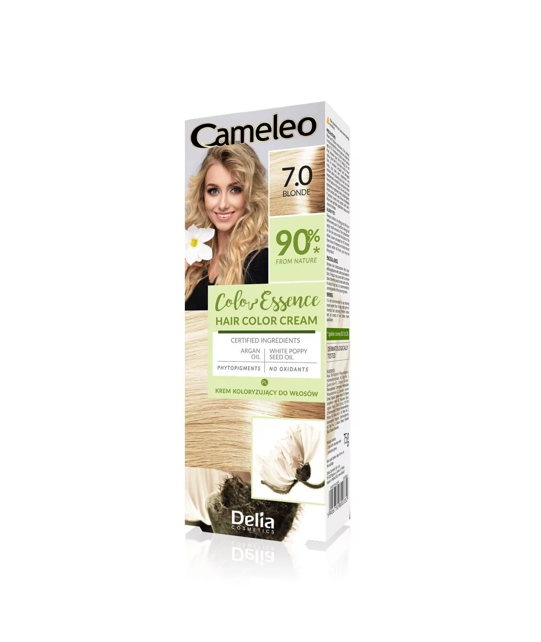 Delia Cameleo Krem koloryzujący do włosów 7.0 Blonde 75 g