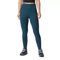 Bielizna sportowa damska - Damskie legginsy szybkoschnące Columbia Windgates™ High-Rise Legging night wave - S - miniaturka - grafika 1