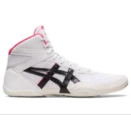 Kimona, stroje i obuwie - Buty Zapaśnicze Bokserskie Asics Matflex 7 White/Diva Pink - miniaturka - grafika 1
