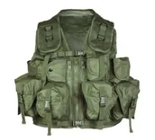 Kamizelki męskie - Kamizelka Taktyczna z kieszeniami MIL-TEC Olive - miniaturka - grafika 1