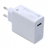 Ładowarki do telefonów - ŁADOWARKA SIECIOWA DO XIAOMI QUICK CHARGE SZYBKIE ŁADOWANIE 65W 20V 3A - miniaturka - grafika 1