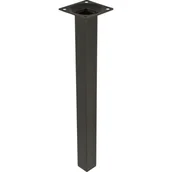 Zawiasy, okucia i inne akcesoria - Noga meblowa kwadratowa 30 cm czarna - miniaturka - grafika 1