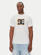 Koszulki męskie - DC T-Shirt ADYZT05444 Biały Heritage Fit - miniaturka - grafika 1