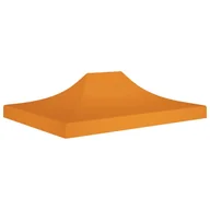 Pawilony ogrodowe - vidaXL Dach do namiotu imprezowego, 4 x 3 m, pomarańczowy, 270 g/m - miniaturka - grafika 1