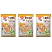 Budyń - Amylon Budyń morelowy bezglutenowy Zestaw 3 x 40 g Bio - żywność - miniaturka - grafika 1