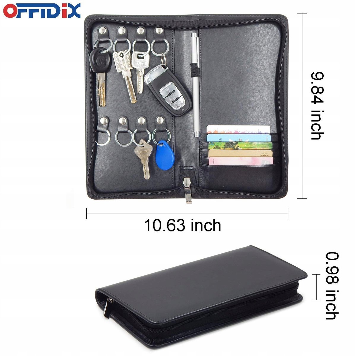 Etui na klucze skóra ekologiczna