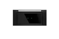 Okapy kuchenne - Toflesz Lumino Czarny Mat Gest 89,5cm 850m3/h - miniaturka - grafika 1