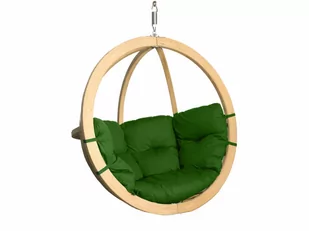 Fotel hamakowy drewniany, zielony Swing Chair Single (3) - Hamaki - miniaturka - grafika 1