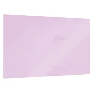 Tablica szklana magnetyczna Queen lilac 90x60cm - bezramowa tablica szklana, szkło hartowane na magnesy neodymowe - Tablice i flipcharty - miniaturka - grafika 1