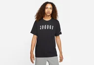 Koszulki męskie - Nike Air Jordan Sports Dna Crew Tee Black - miniaturka - grafika 1