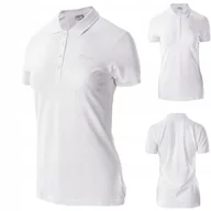 Koszulki i topy damskie - Koszulka Damska Hi-tec Lady Romso Koszulka Polo Sportowa Biała Rozmiar XL - miniaturka - grafika 1