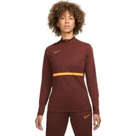 Bluzy sportowe damskie - Bluza sportowa damska Nike Dri-FIT Academy 21 Drill Top - miniaturka - grafika 1