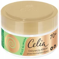Kremy do twarzy - Celia Śluz Ślimaka Przeciwzmarszczkowy Krem Do Twarzy Odżywczy 70+ 50ml - miniaturka - grafika 1