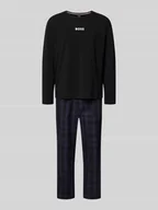 Piżamy męskie - Piżama o kroju regular fit z mieszanki bawełny model ‘ANTHONY’ - miniaturka - grafika 1