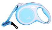 Smycze dla psów - Flexi Smycz New Comfort M linka 8m/ 20kg niebieski - miniaturka - grafika 1