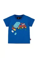 Koszulki dla chłopców - Lego t-shirt bawełniany dziecięcy kolor granatowy z nadrukiem - miniaturka - grafika 1
