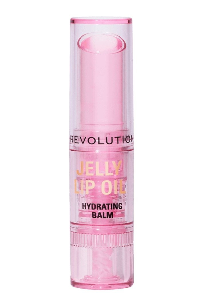 Makeup Revolution Jelly Lip Oil Balsam do ust, Candy Ice Pink