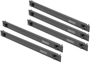 Digitus 1U blind cover, snap-in, for network and server enclosures DN-97651-5 - Akcesoria do szaf serwerowych - miniaturka - grafika 1